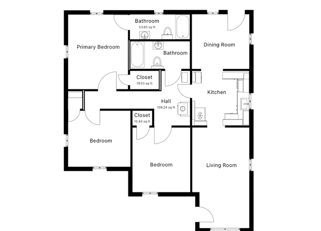 Property at 212 William Carey, Hattiesburg, MS 39401, 3 beds, 2 baths