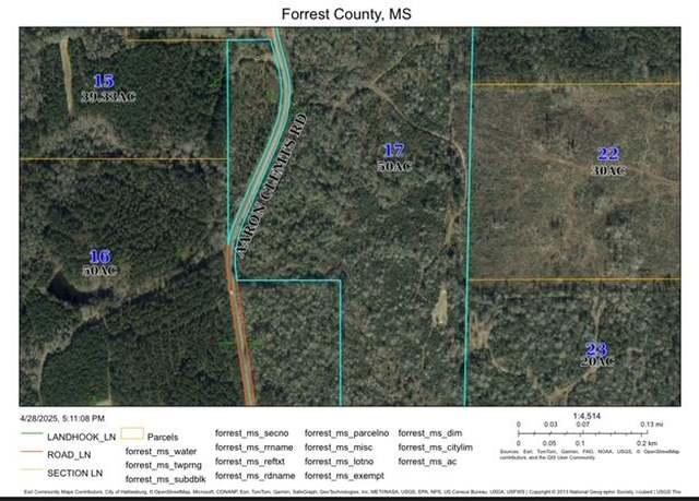 Property at 50 AC Aaron Clemts Rd, Hattiesburg, MS 39401