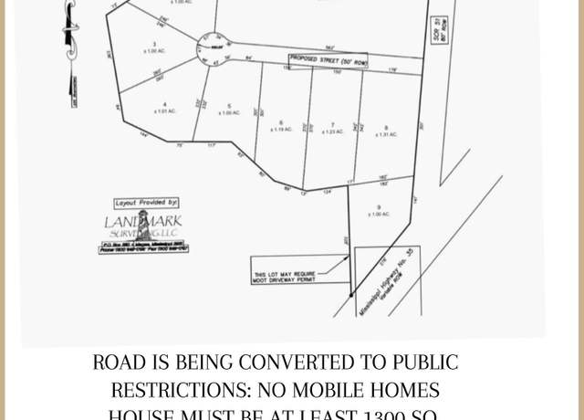 Property at Lot 4 Byrant Ridge Ln, Mount Olive, MS 39119