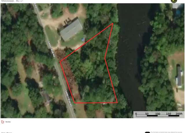Property at 0 Sandy Run Rd, Hattiesburg, MS 39402