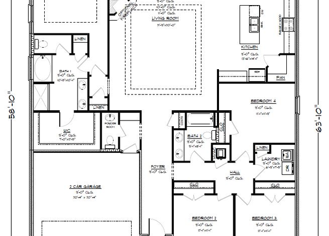 Property at 80 Stonebridge, Petal, MS 03946, 4 beds, 2.5 baths