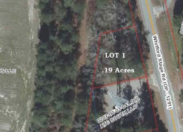 Property at 0 (Lot 1) Whitford Stage Rd, Orangeburg, SC 29115