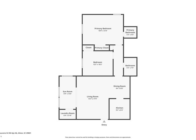 Property at 319 Laurens St SW Unit A6, Aiken, SC 29801, 2 beds, 1.5 baths