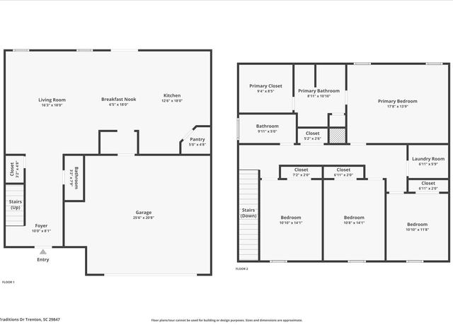 Property at 169 Traditions Dr, Trenton, SC 29847, 4 beds, 2.5 baths