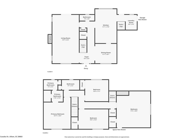 Property at 2310 Casaba Dr, Aiken, SC 29803, 4 beds, 2.5 baths
