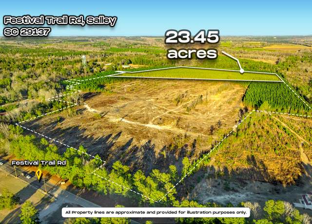 Property at Tract 1 Festival Trail Rd, Salley, SC 29137