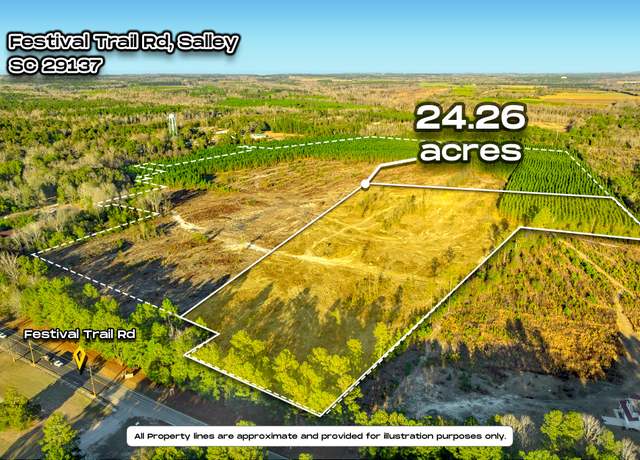 Property at Tract 5 Festival Trl, Salley, SC 29137