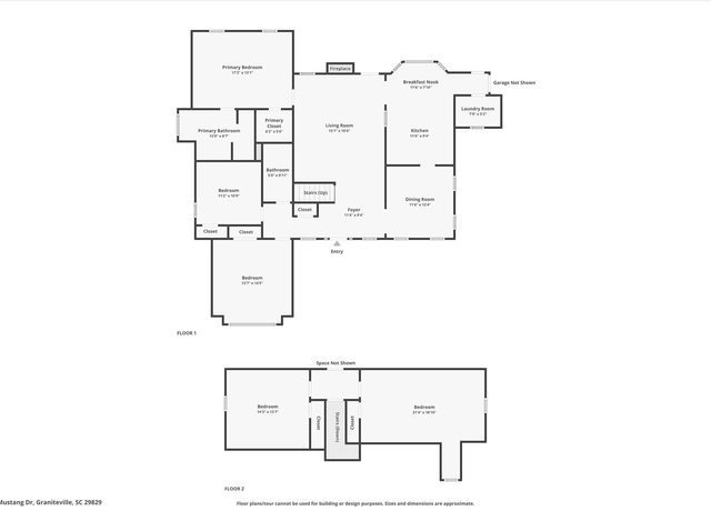 Property at 113 Mustang Dr, Graniteville, SC 29829, 4 beds, 2 baths