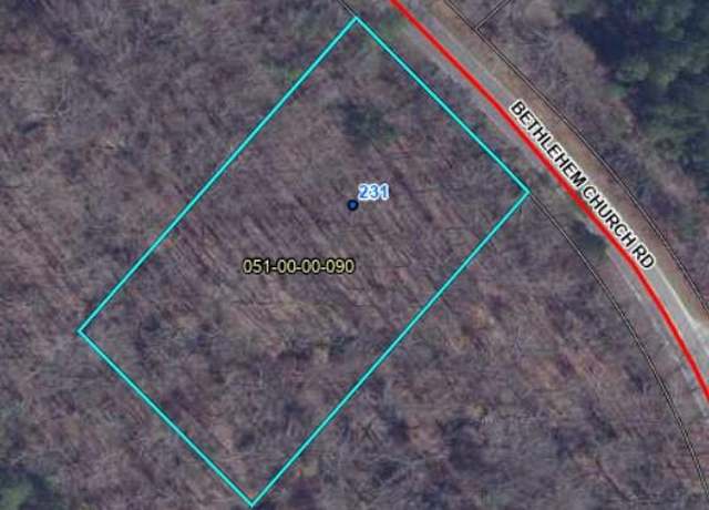 Property at 231 Bethlehem Church Rd, Due West, SC 29639