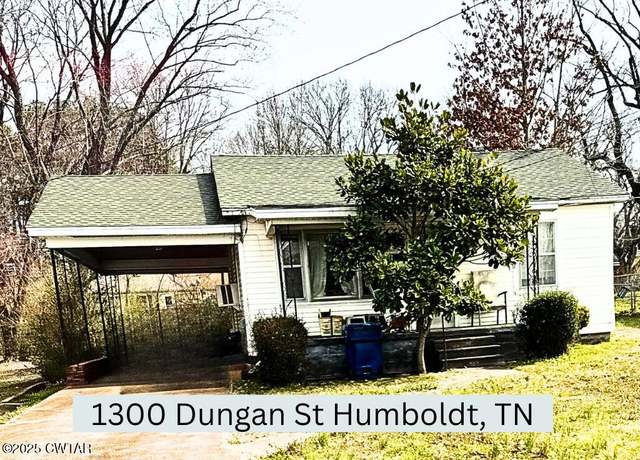 Property at 1300 Dungan St, Humboldt, TN 38343, 3 beds, 1 bath