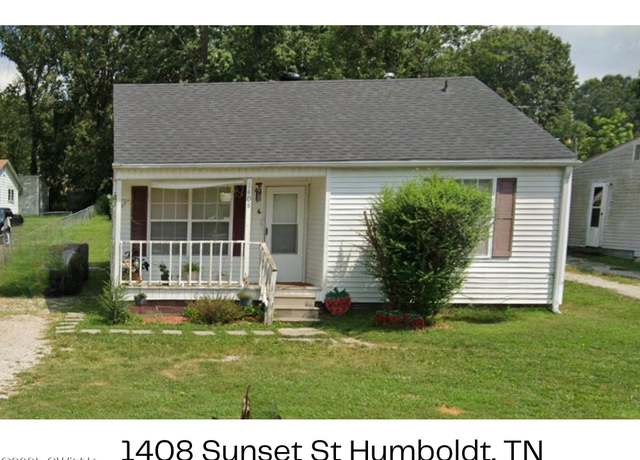 Property at 1408 Sunset St, Humboldt, TN 38343, 3 beds, 1 bath