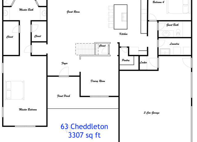 Property at 63 Cheddleton Dr, Jackson, TN 38305, 4 beds, 3 baths