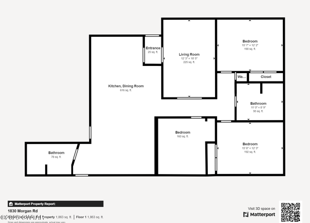 Property at 1830 Morgan Rd, Dyersburg, TN 38024, 3 beds, 2 baths