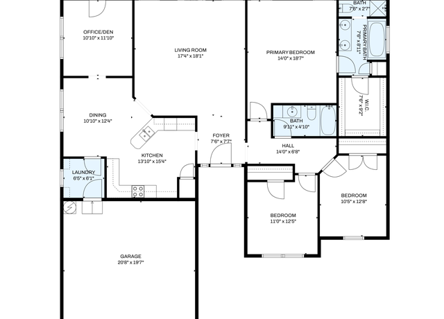 Property at 21 Austin Cv, Jackson, TN 38305, 3 beds, 2 baths
