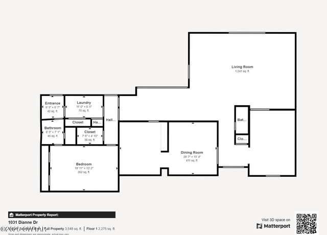 Property at 1031 Dianne Dr, Dyersburg, TN 38024, 4 beds, 3.5 baths