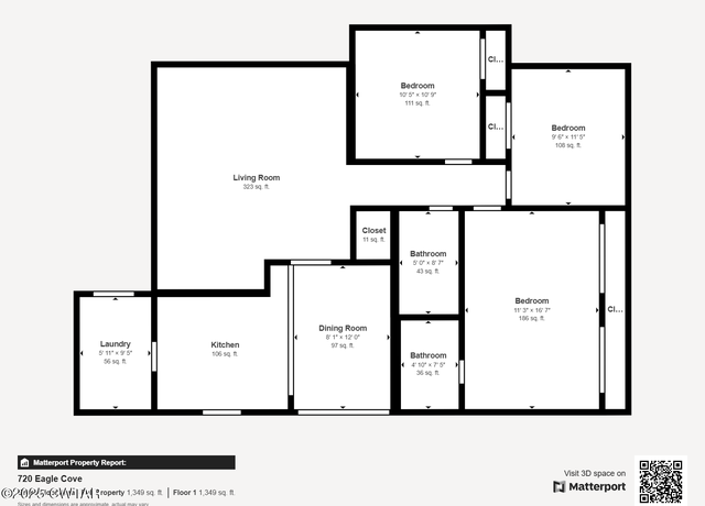 Property at 720 Eagle Cv, Dyersburg, TN 38024, 3 beds, 2 baths