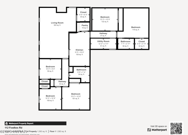 Property at 112 Fowlkes Rd, Dyersburg, TN 38024, 5 beds, 2 baths