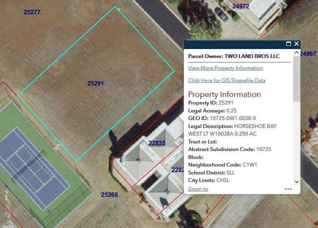 Property at W10038A Broken Hls, Horseshoe Bay, TX 78657