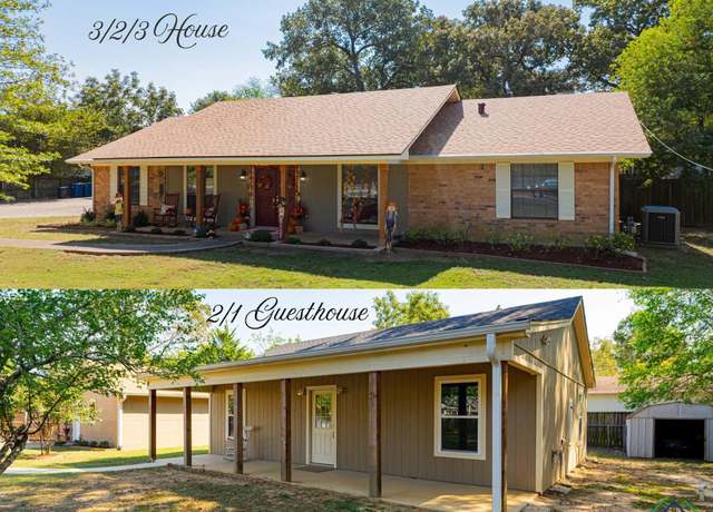 Property at 2712 Stone Road With Guesthouse, Kilgore, TX 75662, 3 beds, 2 baths