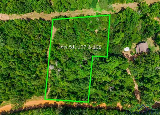 Property at TBD Indian Mound Lake Lots 51, 107, And 108, Hawkins, TX 75765