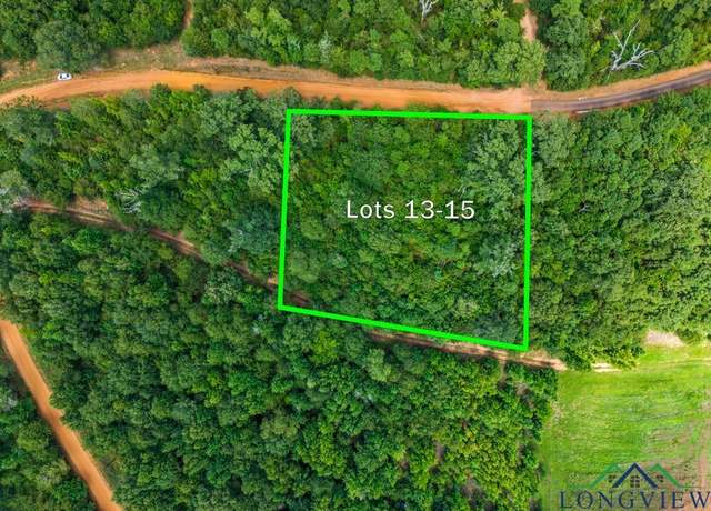 Property at TBD Indian Mound Lake Lots 13,14, And 15, Hawkins, TX 75765