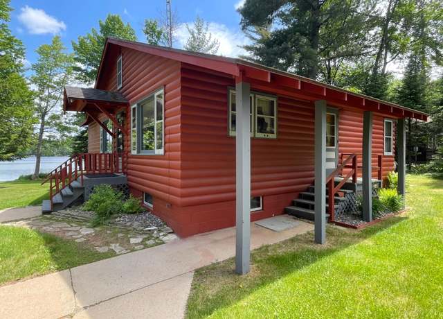 Property at 3419 Justice Ln, Land O Lakes, WI 54540, 2 beds, 1 bath