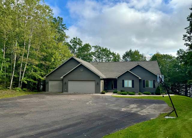 Property at 6580 Kaubashine Rd Rd W, Hazelhurst, WI 54531, 3 beds, 3 baths