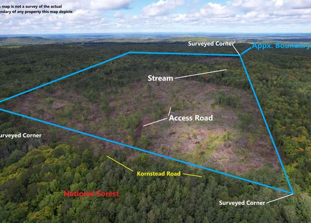 Property at ON Kornstead Rd Unit 80± acre, Mellen, WI 54546