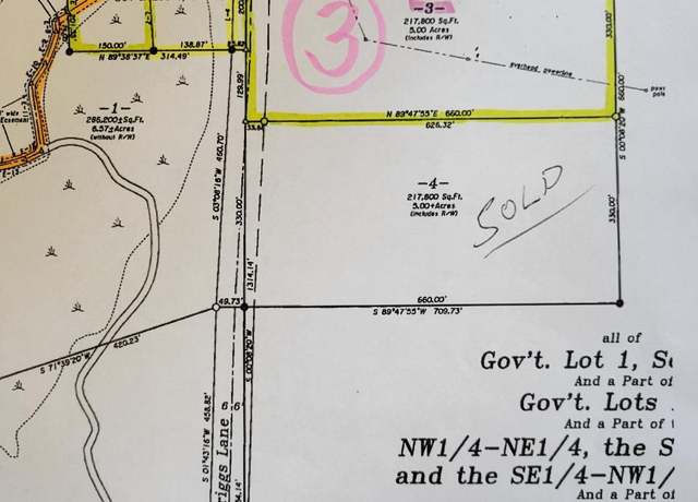 Property at ON Briggs Ln Lot 3, Phelps, WI 54554