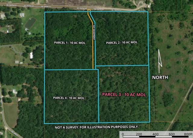 Property at Parcel 3 SE 150th St, Starke, FL 32091