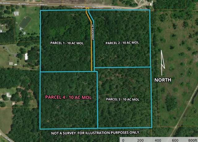 Property at Parcel 4 SE 150th St, Starke, FL 32091