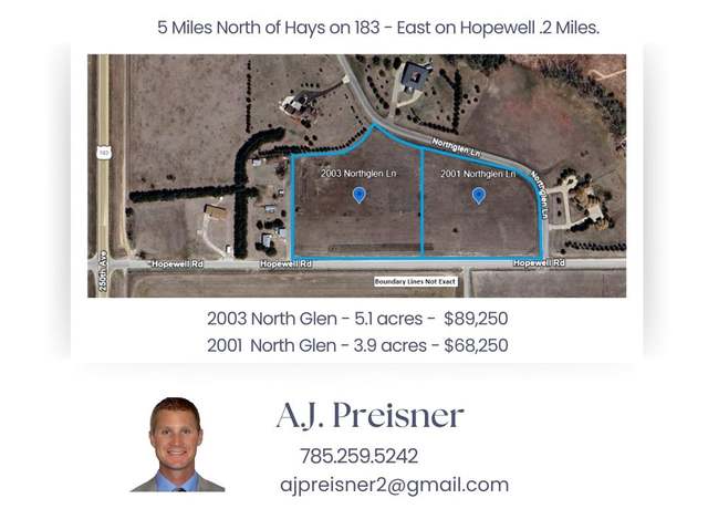 Property at 2001 Northglen Ln, Hays, KS 67601