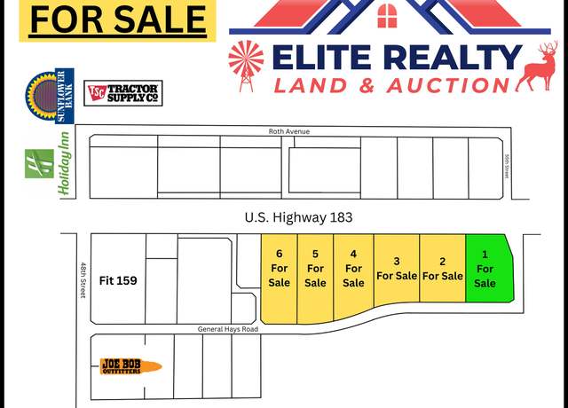 Property at 0 Lot 1 General Hays Rd, Hays, KS 67601