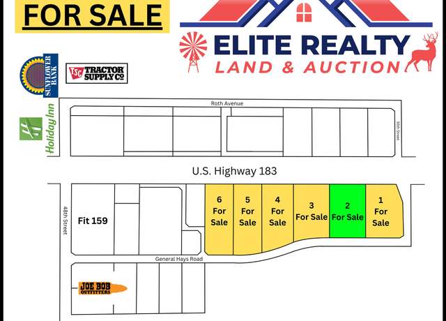 Property at 0 Lot 2 General Hays Rd, Hays, KS 67601