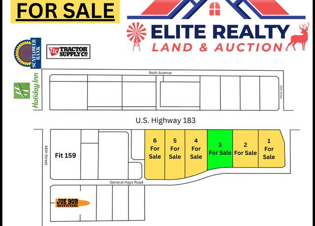 Property at 0 Lot 3 General Hays Rd, Hays, KS 67601