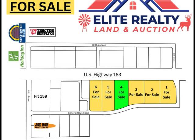Property at 0 Lot 4 General Hays Rd, Hays, KS 67601