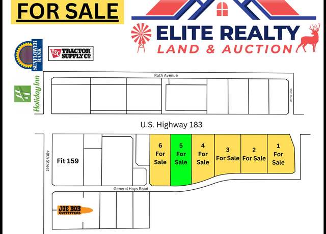 Property at 0 Lot 5 General Hays Rd, Hays, KS 67601