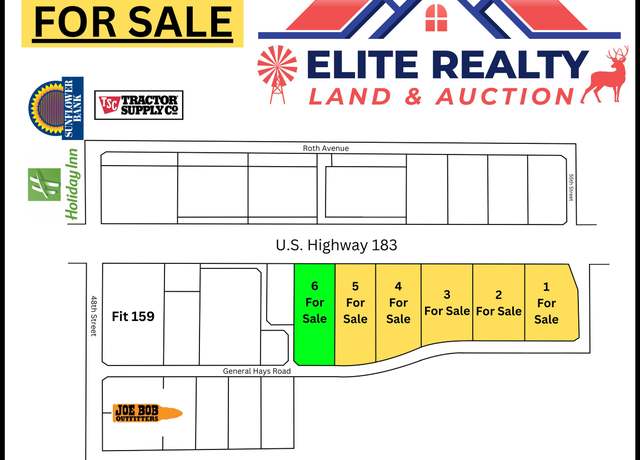 Property at 0 Lot 6 General Hays Rd, Hays, KS 67601