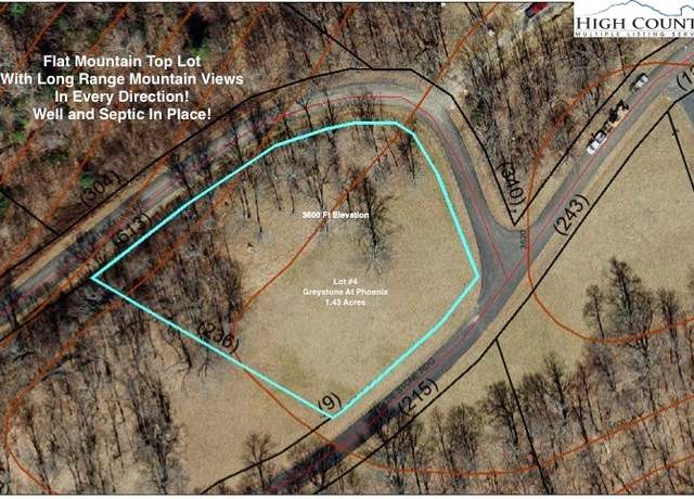 Property at TBD Lot #4 Olde Stone Rdg, Crumpler, NC 28617