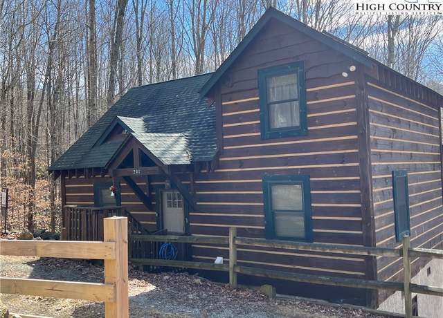 Property at 201 Poplar Dr, Beech Mountain, NC 28604, 2 beds, 2 baths