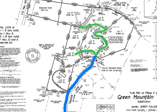Property at Lots # 10-11-12 Yasmine Ln, Vilas, NC 28692
