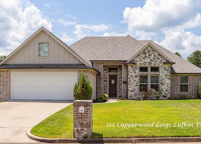 Property at 110 Copperwood Loop, Lufkin, TX 75901, 4 beds, 2 baths