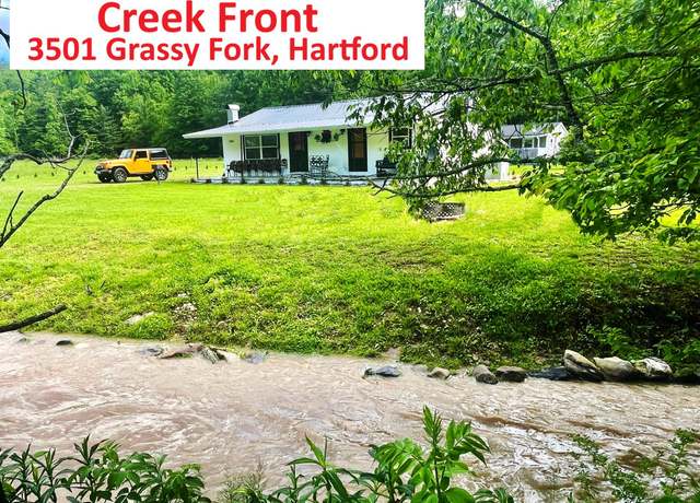 Property at 3501 Grassy Fork Rd, Hartford, TN 37753, 3 beds, 1 bath