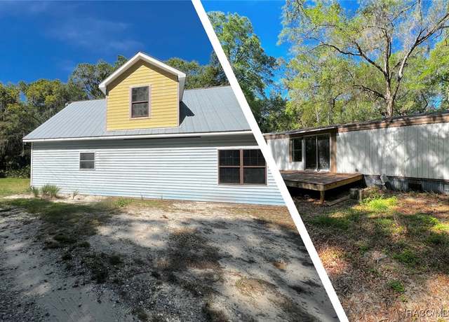 Property at 1660 & 1628 S Palm Ave, Homosassa, FL 34448, 3 beds, 2 baths
