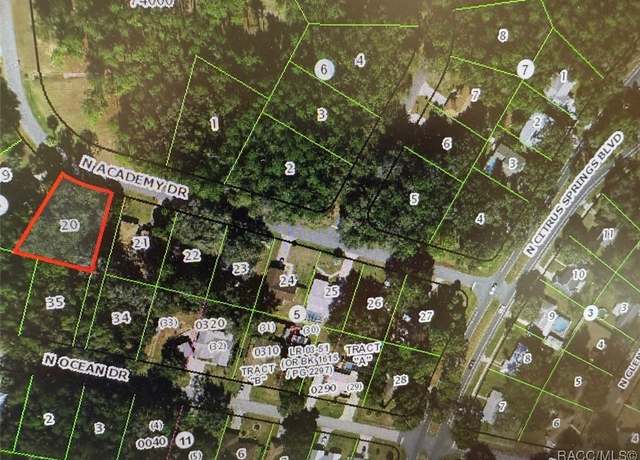 Property at 10160 N Academy Dr, Citrus Springs, FL 34434