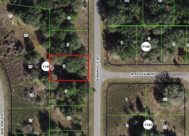 Property at 7972 N Manville Rd, Citrus Springs, FL 34434