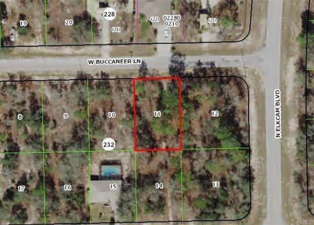 Property at 2802 W Buccaneer Ln, Citrus Springs, FL 34433