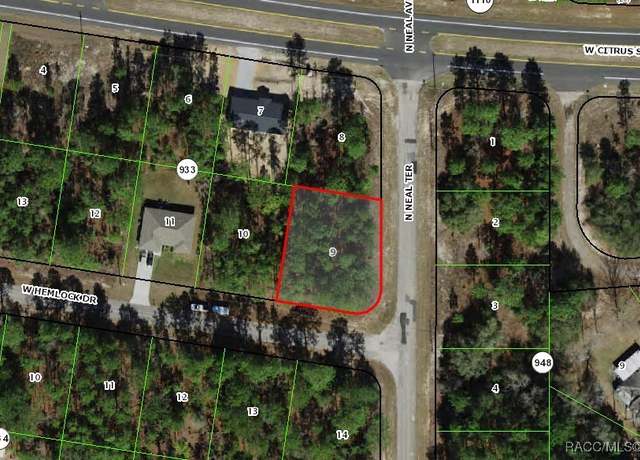 Property at 805 W Hemlock Dr, Citrus Springs, FL 34434