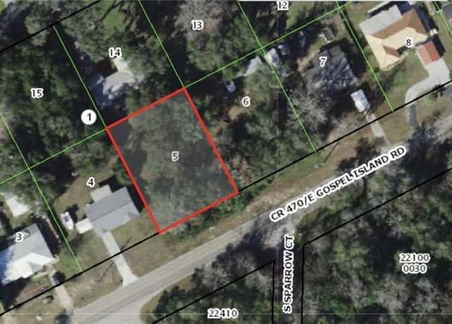 Property at 8731 E Gospel Island Rd, Inverness, FL 34450