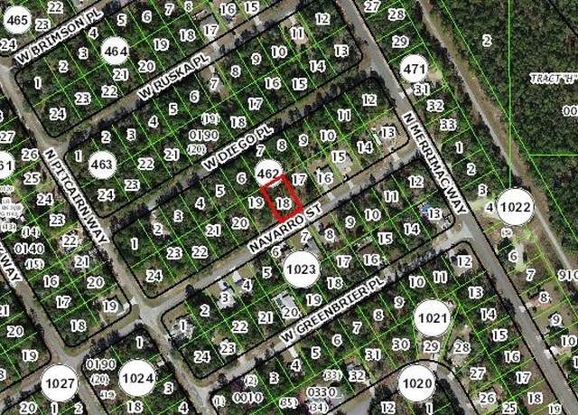 Property at 129 W Navarro Pl, Citrus Springs, FL 34434